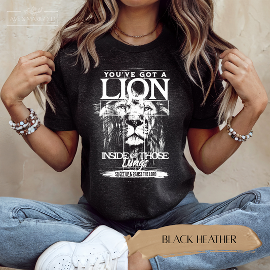 You've Got a Lion Inside of Those Lungs Relaxed Fit t-shirt